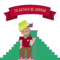 University Of Minnesota Sticker by UMN Abroad