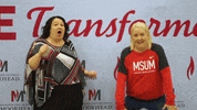 Cheers Dancing GIF by Minnesota State University Moorhead