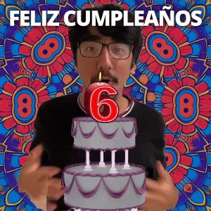 ¡Feliz 6.º cumpleaños!