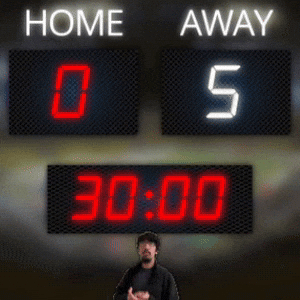 Home: 0, Away: 5