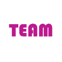 trazoz pink blue work team Sticker