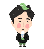 Drink Drinking Sticker by Patricia Tjandra