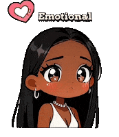 Sad Mood Sticker by Kiara Jones
