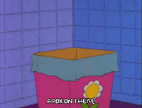 Throw Away Season 3 GIF by The Simpsons