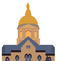 Notre Dame College Sticker by University of Notre Dame
