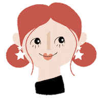 ShopLiberato stars goddess divine earrings Sticker