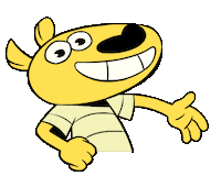 Happy Bye Bye Sticker by José Pistilli