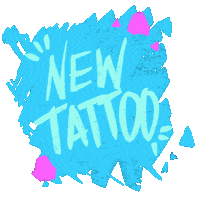Cyatattoo new tattoo newtattoo cyatattoo Sticker