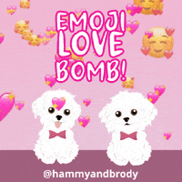 Love Bomb Dog GIF by HammyandBrody