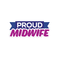 QNMU proud queensland midwife midwifery Sticker