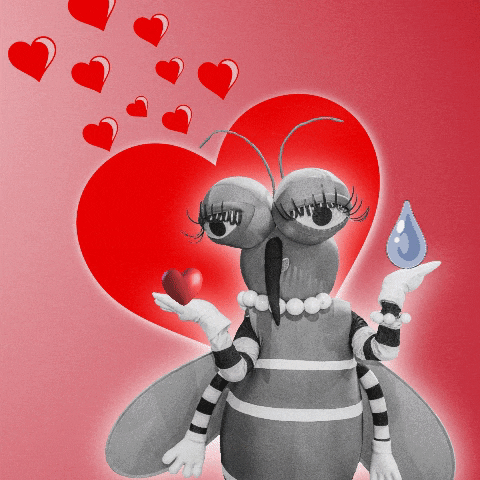 sgvmosquito giphygifmaker giphyattribution love heart GIF