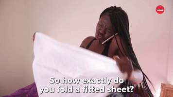 Folding A Fitted Sheet