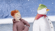 Christmas Snow GIF by IRN-BRU