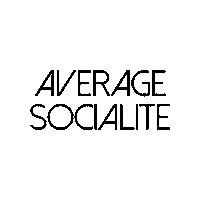 AverageSocialite average socialite averagesocialite Sticker