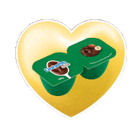danettebr coracao cremoso danette avela Sticker