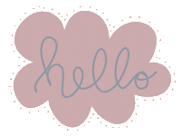 Hello Sticker by Glück ist...