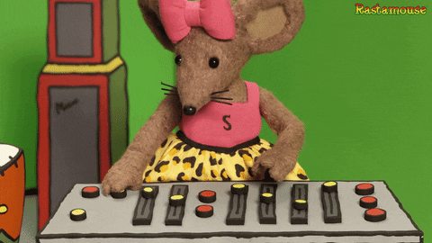 drumming turn up GIF by Rastamouse