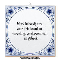 Focus Nl Sticker by Tegelspreuken.nl