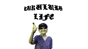 Thug Life Sticker by KUKULURU