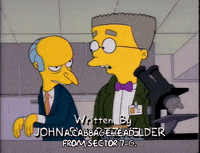 Staring Season 3 GIF by The Simpsons