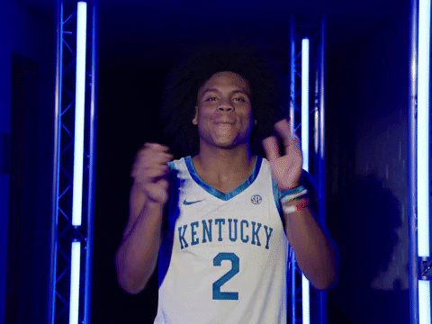 College Basketball GIF by Kentucky Men’s Basketball. #BuiltDifferent