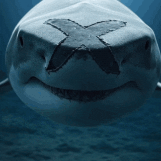 Shark Week Sea GIF by ElmonX