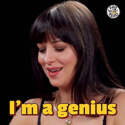 Dakota Johnson Genius
