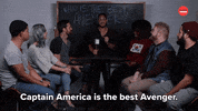 Captain America Marvel GIF by BuzzFeed