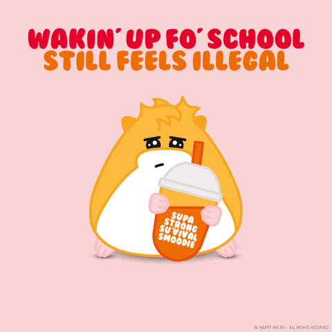 Tired Wake Up GIF by hamsta.world