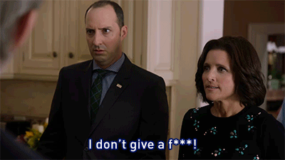 i dont give a fuck GIF by Veep HBO
