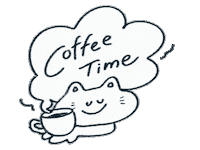 Coffee Cafe Sticker