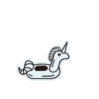 Fun Unicorn Sticker by Nord_DDB_Riga