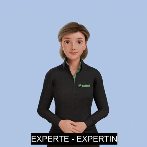 Avatar Gebärdensprache GIF by Sign Time - SiMAX