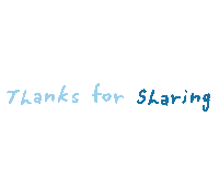 Thanks For Sharing Sticker