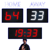 33 Away Sticker