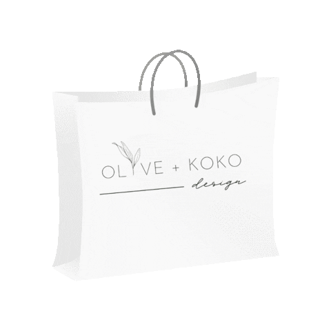 Fashion Shopping Sticker by Olive + Koko Design