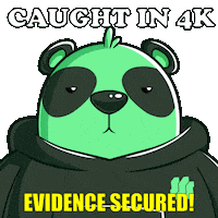 Got You Panda Sticker by SuperVerse