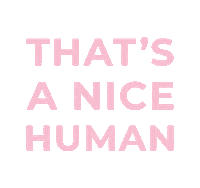 Nice Human Sticker by Nice Branding Agency