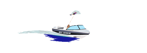 North Dakota Water Ski Sticker by Northeastern Junior College