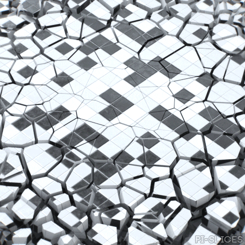 Black And White Art GIF by Pi-Slices