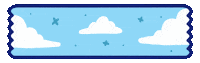 Cloud Lines Sticker by Sunshunes