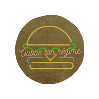 Burger Restaurant Sticker by Oncle Scott's