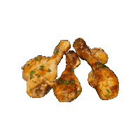 Chicken Burger Sticker by Oncle Scott's