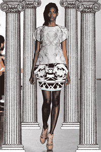 columns spring 2012 GIF by fashgif