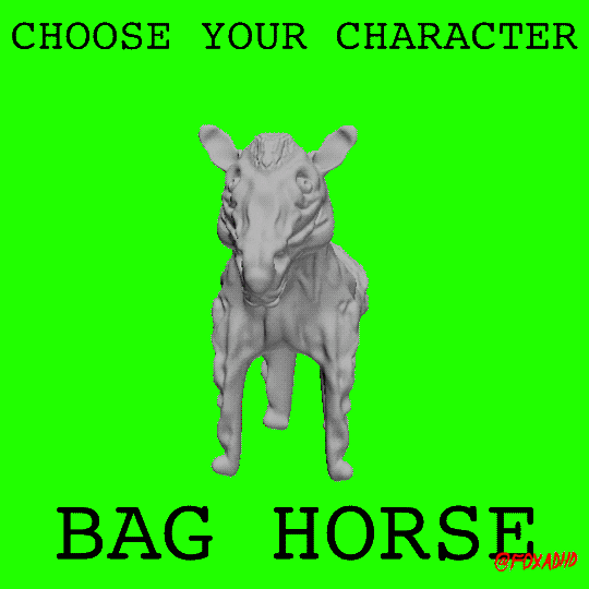 i'm with bag horse GIF by Animation Domination High-Def