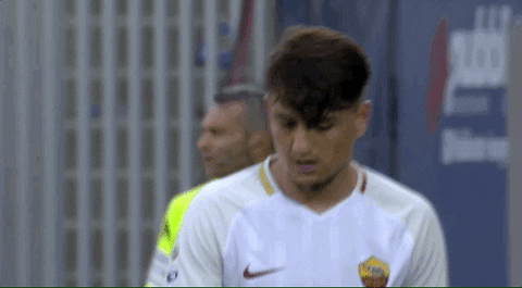 cengiz under hair flip GIF by AS Roma