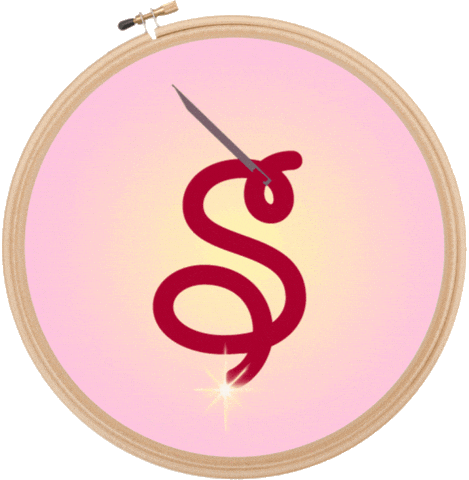 Embroidery Hoop Sticker by Cross Stitch Sanctuary