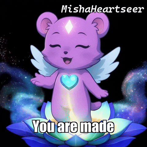 Peace Glow GIF by MishaHeartseer