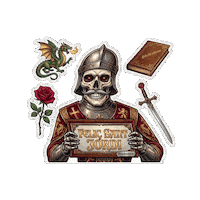 Sant Jordi Rose Sticker