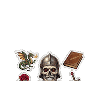 Sant Jordi Rose Sticker